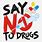 Say No to Drugs Clip Art