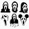Scream Mask SVG Free