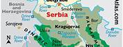 Serbia City Map