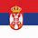 Serbia Flag A4