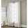 Sheer White Curtains with Embroidery