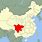 Sichuan Map of China