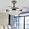 Silver Ceiling Fans with Lights