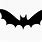 Simple Cartoon Bat