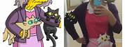 Simpsons Crazy Cat Lady Costume