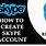 Skype Sign Up New Account