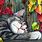 Sleeping Cat Painting