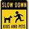 Slow Down Signs for Kids
