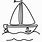 Small Boat Coloring Page