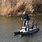 Small Fishing Boat with Trolling Motor