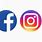 Small Instagram/Facebook Logo