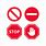 Small Stop Sign Icon