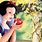 Snow White Holding Apple
