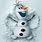 Snowman Olaf From Frozen