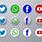 Social Media Link Icons