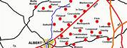 Somme Battlefield Map