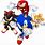 Sonic/Tails Knuckles and Shadow