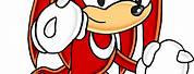 Sonic Characters Clip Art Knuckles