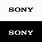 Sony Logo Black Background