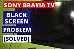 Sony TV Issues