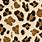Sparkly Cheetah Print Background