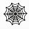 Spider Web Cut Out Pattern