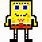 Spongebob Pixel Art Small