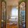 Stained Glass Bathroom Doors