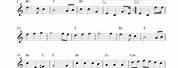 Star Spangled Banner Trumpet Sheet Music Easy