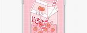 Strawberry Milk iPhone Case