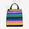 Striped Lunch Bag with Apple's