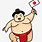Sumo Wrestler Cartoon Image