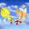 Super sonic and Tails
