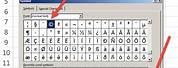 Symbol Keyboard Shortcuts Excel