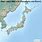 Tada MI River in Japan Map