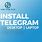 Telegram App Install