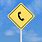 Telephone Road Sign