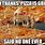Thank You Pizza Meme