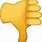 Thumbs Down Emoji Apple