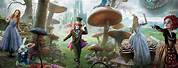Tim Burton Alice in Wonderland Wallpaper