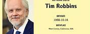 Tim Robbins Filmography
