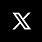 Twitter X Logo Font