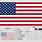 US Flag Dimensions