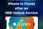 Unlock iPhone in iTunes App