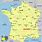 Valence France Map