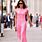 Victoria Beckham Pink Dress