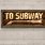 Vintage Subway Signs