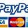 Visa/MasterCard PayPal