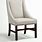 White Upholstered Dining Chairs