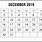 Wiki Calendar December 2019